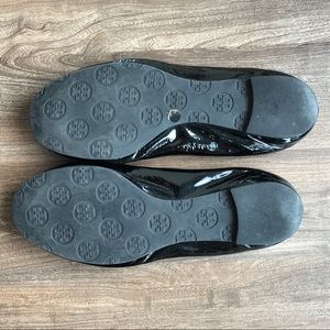 Tory Burch Shoes - Tory Burch Minnie Flat Black and Gold Tory Burch Shoes - Tory Burch Minnie Flat Black and Gold